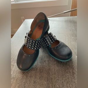 Fluevog Fellowship Cleo Mary Jane flat Size 8.5